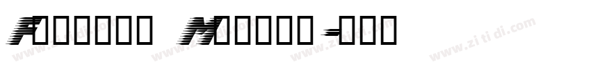 Forward Medium字体转换